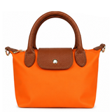 The Riviera Mini Tote | Lightweight Nylon Top Handle Crossbody Bag