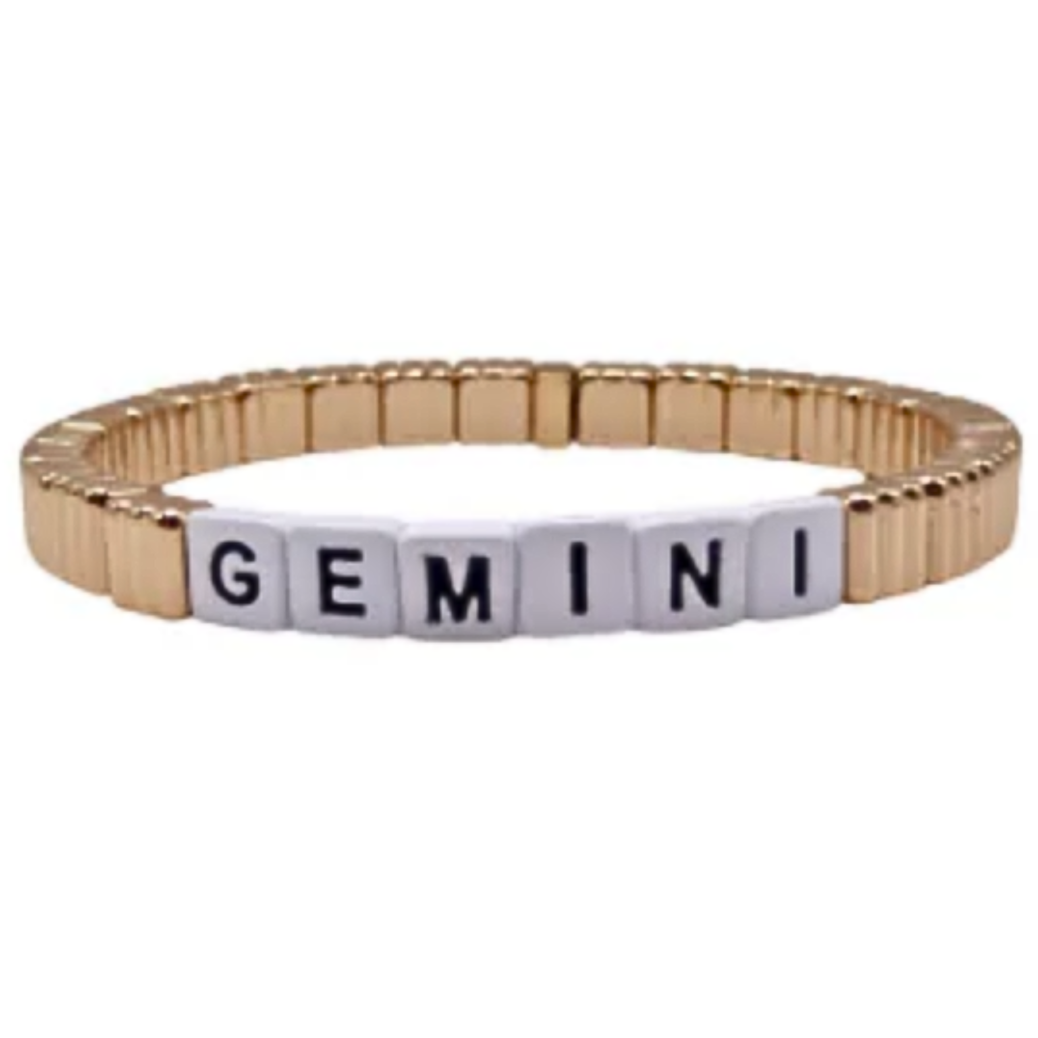 Zodiac Sign Stackable Gold Line Bracelet