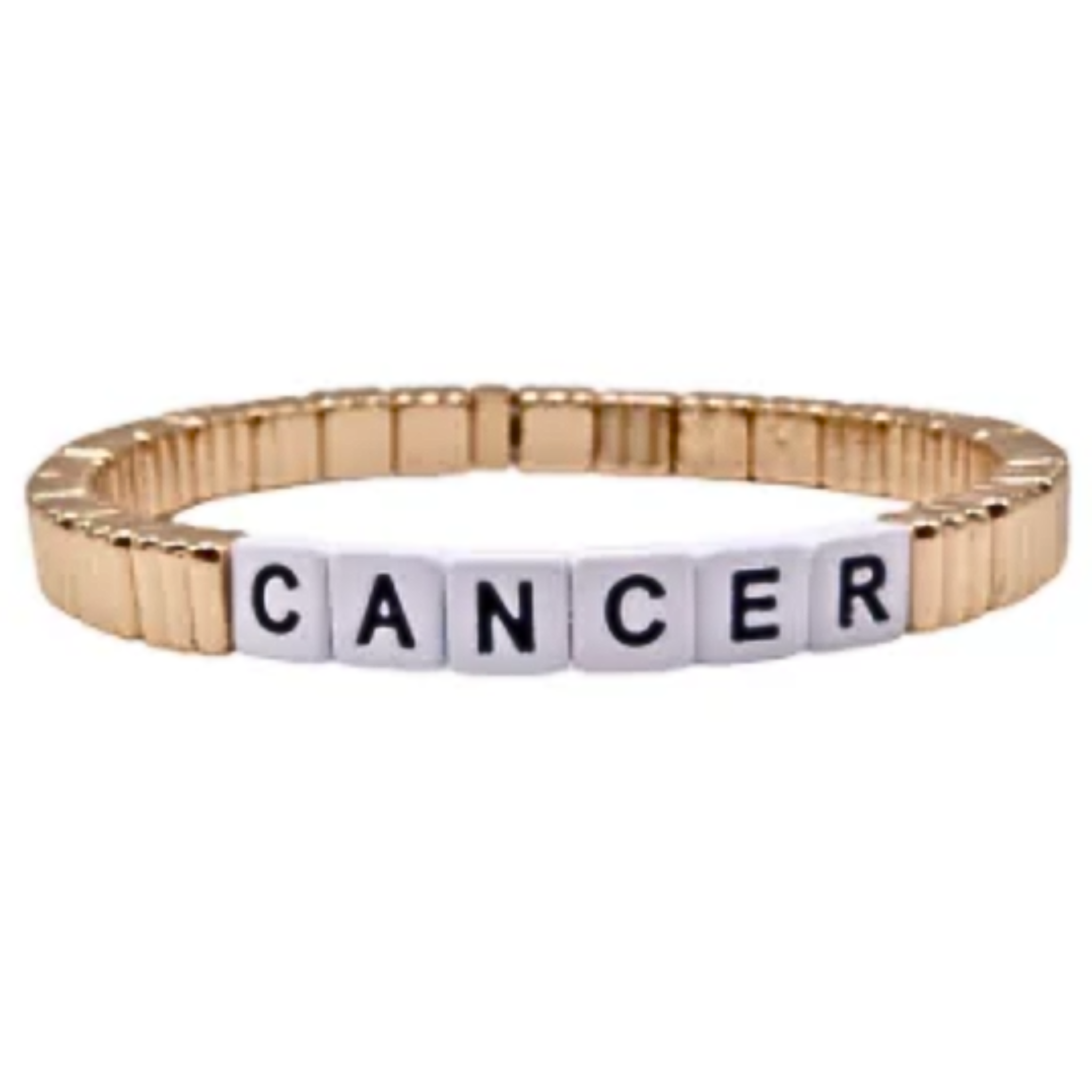 Zodiac Sign Stackable Gold Line Bracelet