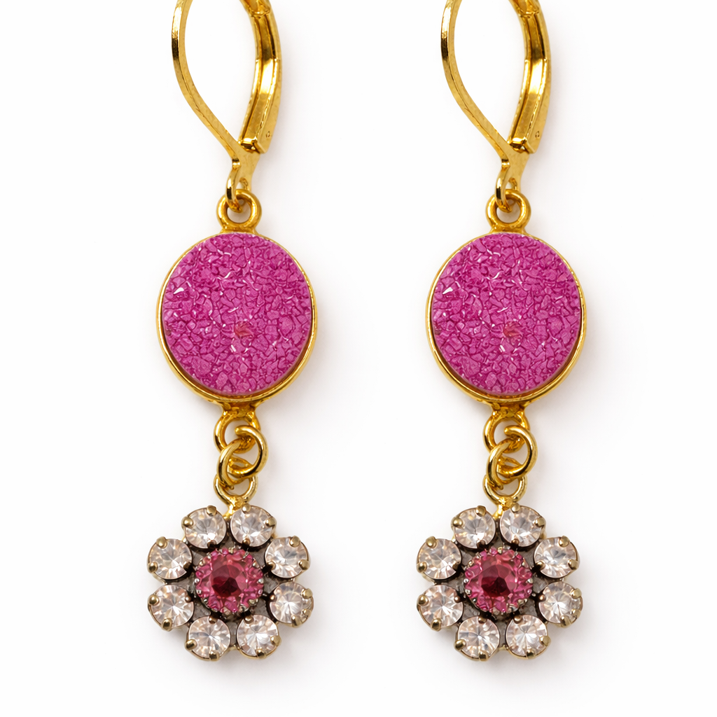 Swarovski Droplet Earrings