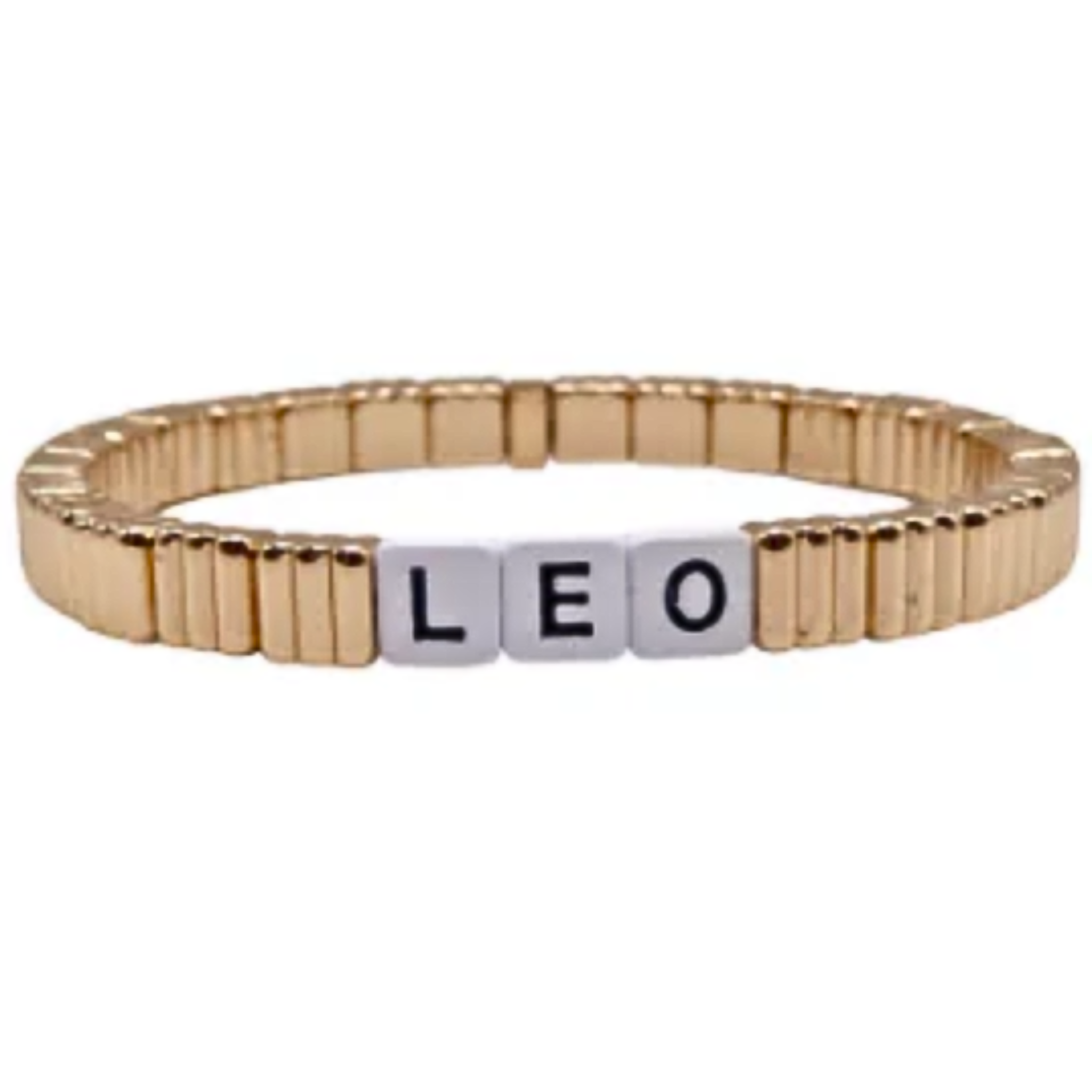 Zodiac Sign Stackable Gold Line Bracelet