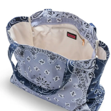 Bandana Print Canvas Tote
