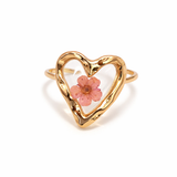 PRESSED FLORAL RING