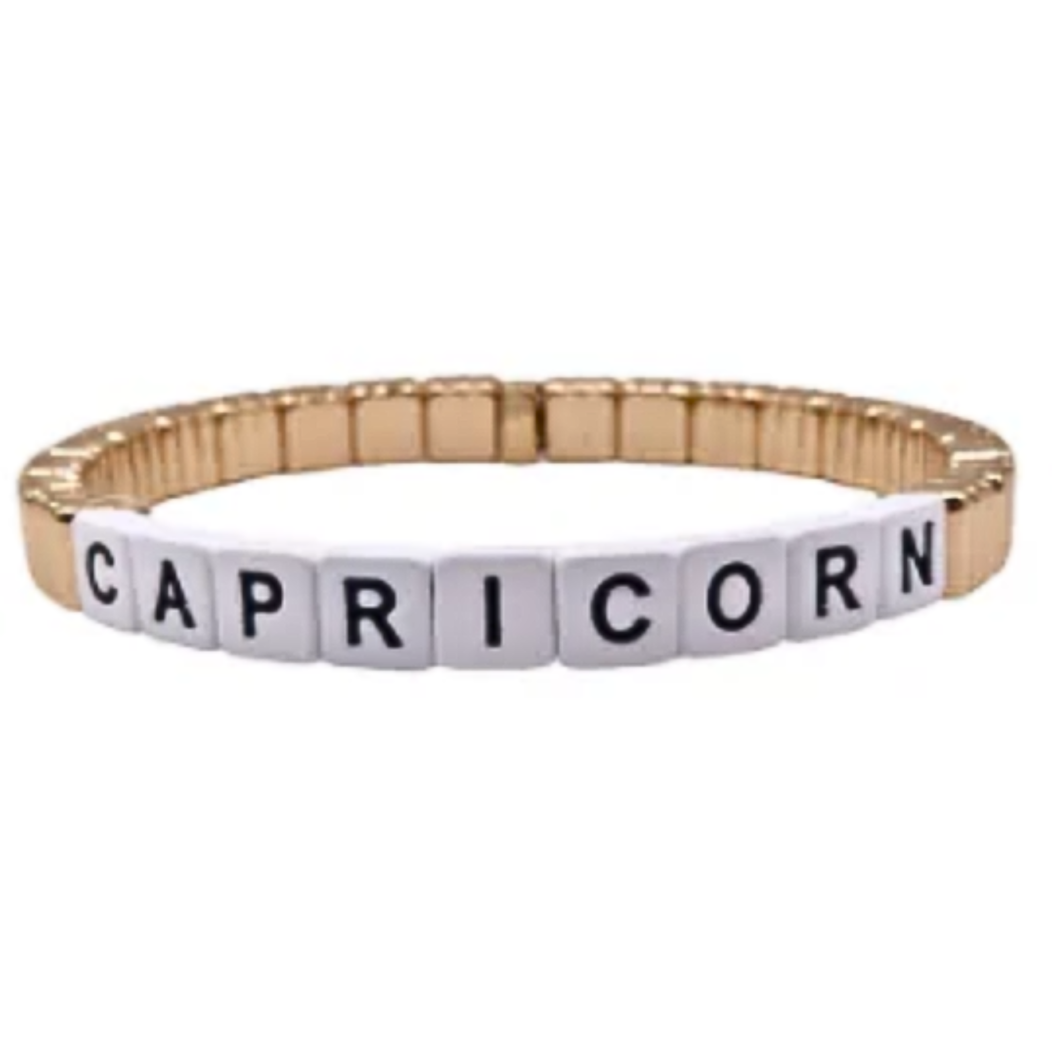 Zodiac Sign Stackable Gold Line Bracelet