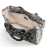 Bandana Print Canvas Tote