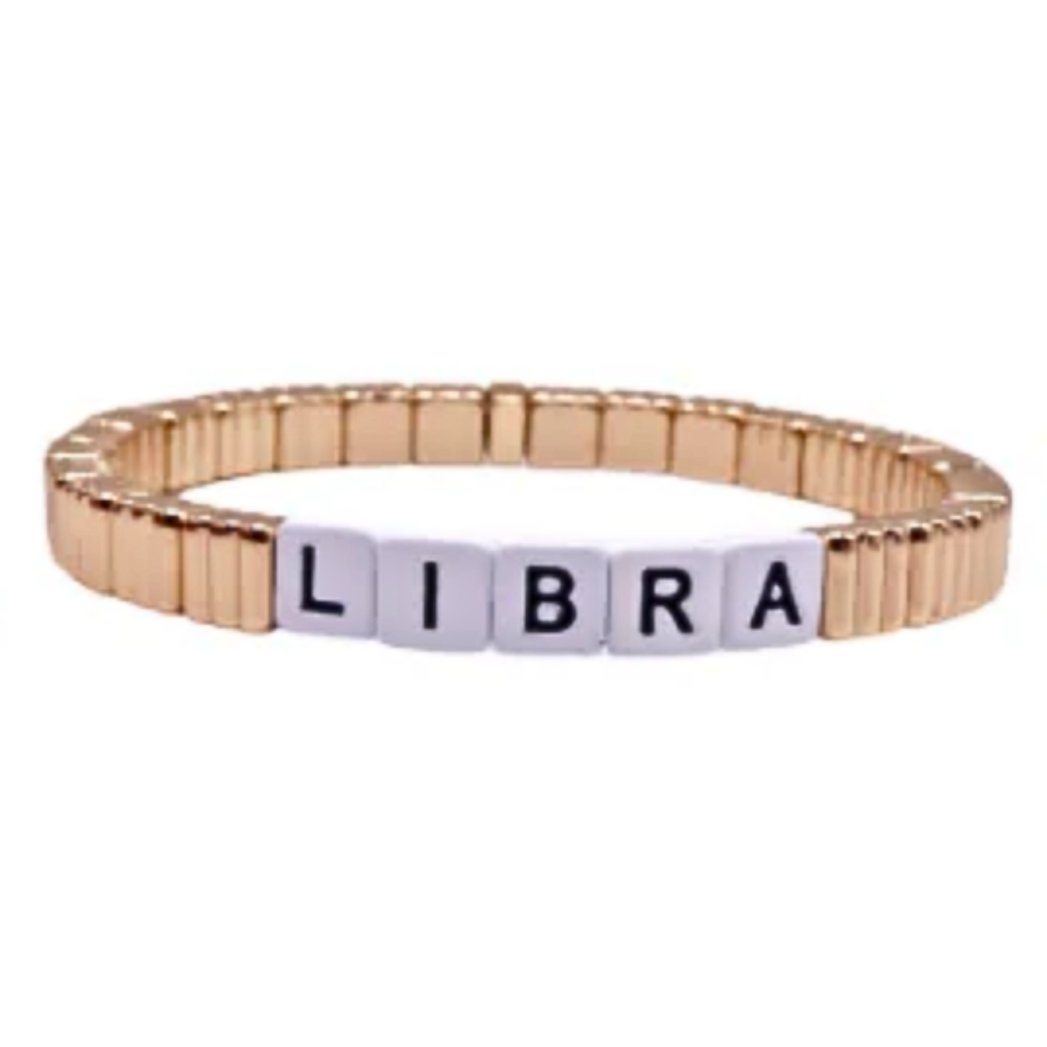 Zodiac Sign Stackable Gold Line Bracelet