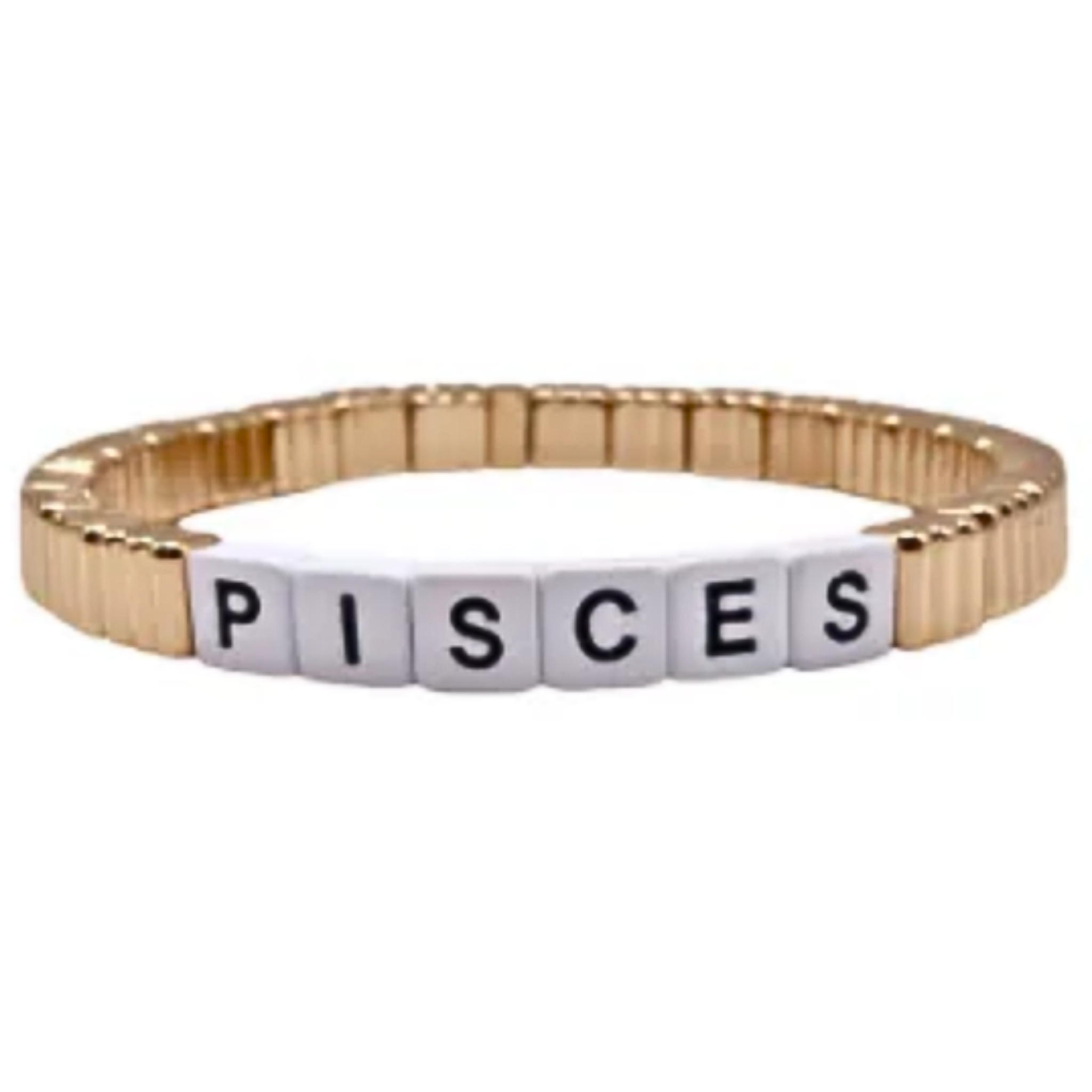 Zodiac Sign Stackable Gold Line Bracelet