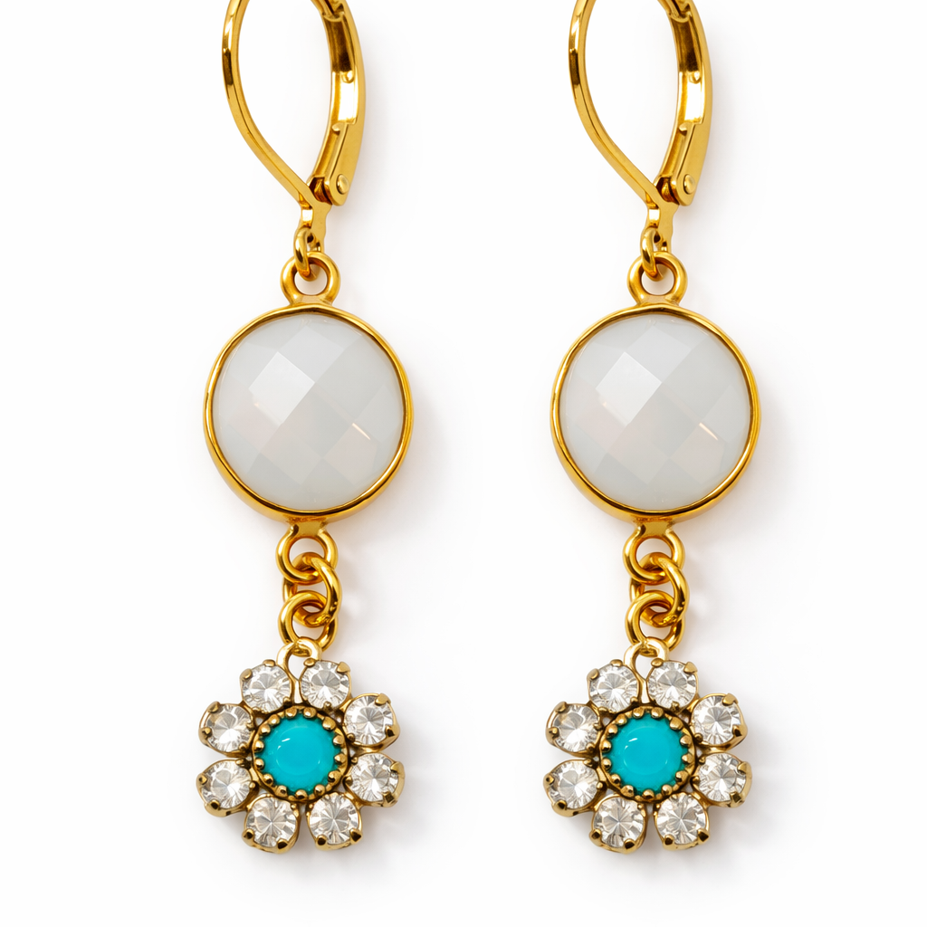 Swarovski Droplet Earrings