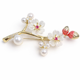 Flower Blossom Brooch