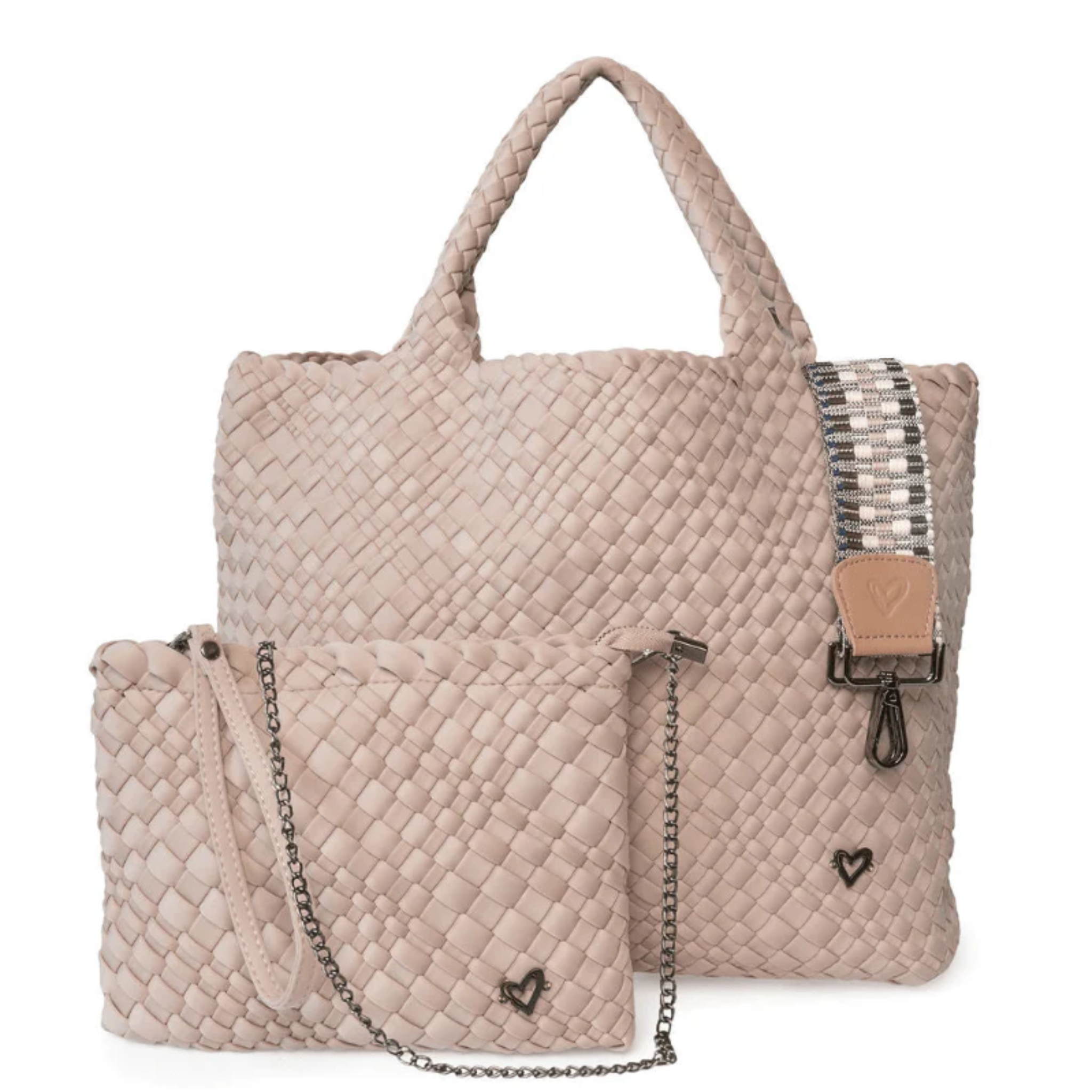 LONDON HAND-WOVEN LARGE TOTE