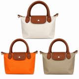 The Riviera Mini Tote | Lightweight Nylon Top Handle Crossbody Bag